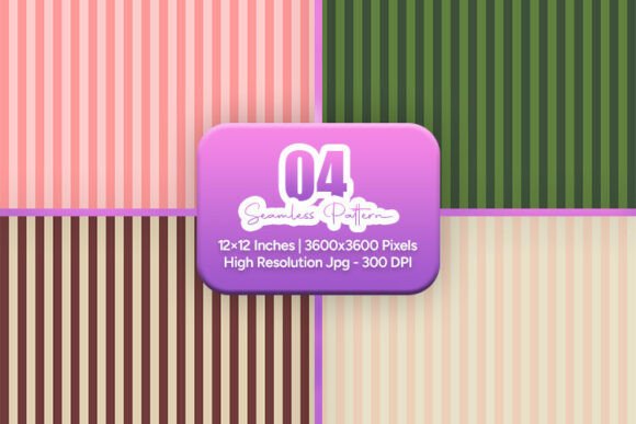 Blush Olive Stripe Seamless Pattern: A Versatile Design for Creative Projects