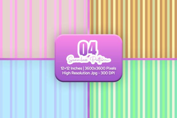 Colorful Stripe Seamless Pattern Set: A Strategic Tool for Creative and Professional Projects