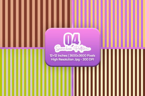 Earthy Chic Stripe Seamless Pattern: A Versatile Design for Creative Workflows