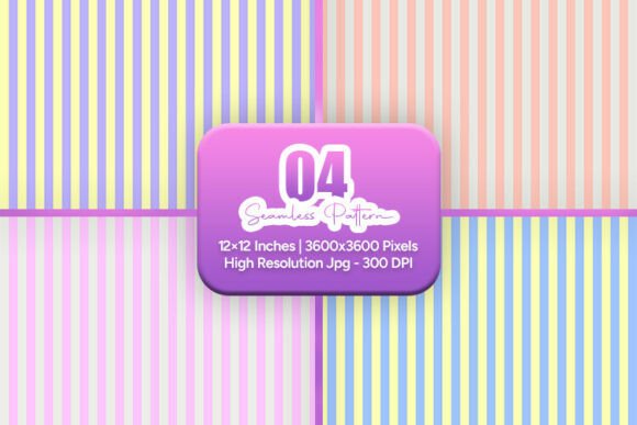 Pastel Pop Striped Seamless Pattern: A Strategic Design Tool for Creatives and Businesses