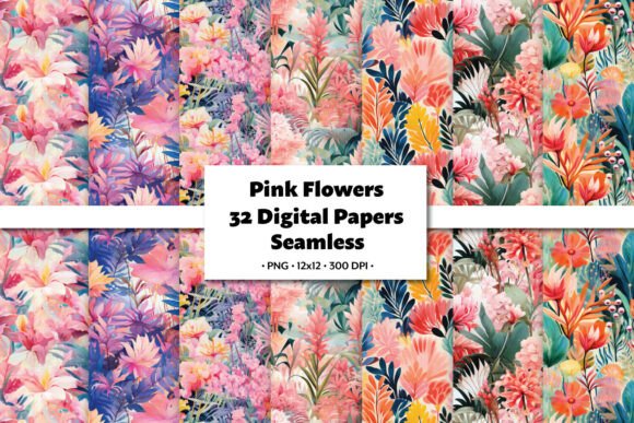 Pink Flowers Seamless Pattern: A Designer's Guide