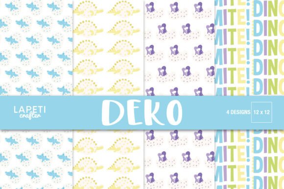Revolutionizing Creative Projects with Dinosaur Dinomite Digital Paper 12x12