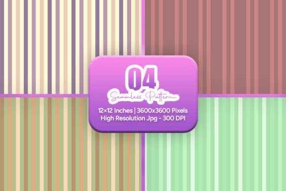 Soft Vintage Stripe Pattern Bundle