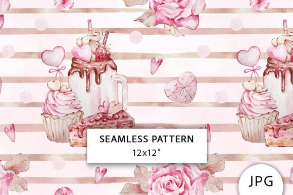 Sweets Seamless Pattern