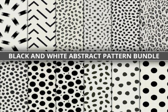 Unlocking Monochrome Mastery: A Deep Dive into the Black and White Abstract Pattern Bundle