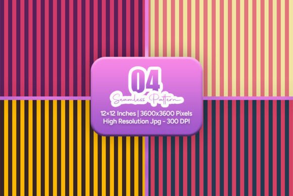 Vibrant Classic Stripe Pattern Set for Creatives